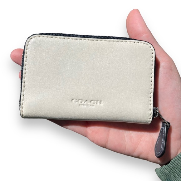 Coach Cracker Jack White Wallet - Picture 2 of 6